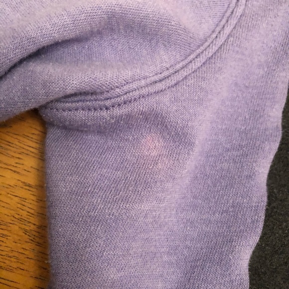 PINK zip up jacket good cond size Medium retro - Picture 5 of 8